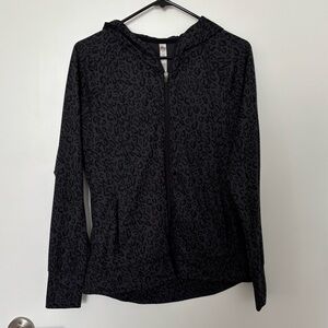 RBX Black Animal Print Women's Hoodie